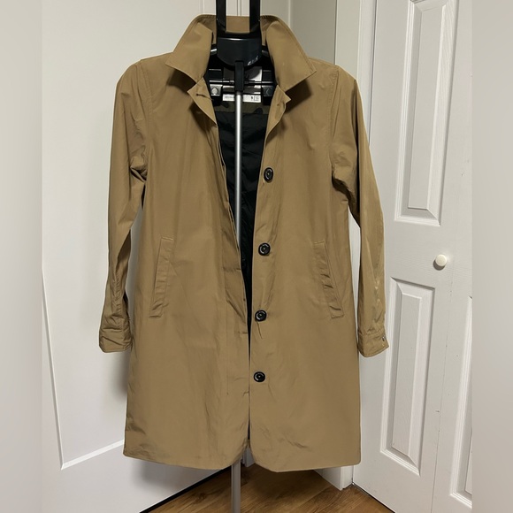 Herschel Supply Company Jackets & Blazers - Women’s Hershel Supply Tan Single-Breasted Trench Coat-size small